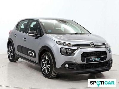 Usado Citroën C3 Feel 83 CV (61 kW) 2020 Gris Utilitario