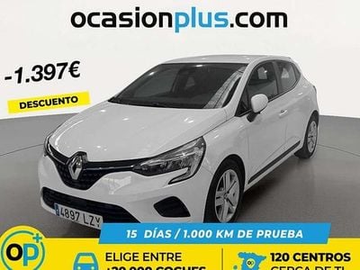 Usado Renault Clio V Intens 101 CV (74 kW) 2022 Blanco Utilitario