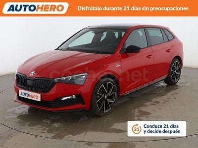 Usado Skoda Scala Monte Carlo 150 CV (110 kW) 2023 Rojo Utilitario