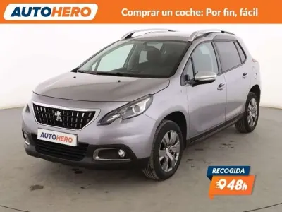 Usado Peugeot 2008 Style 82 CV (60 kW) 2018 Gris SUV