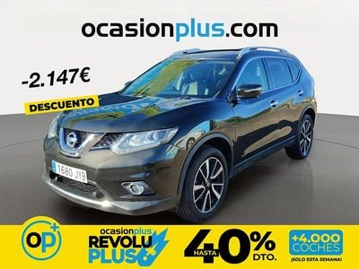 Usado Nissan X-Trail Tekna 131 CV (96 kW) 2017 Verde SUV