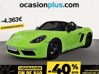 Verde Usado 2018 Porsche Boxster Descapotable | 58.537 €