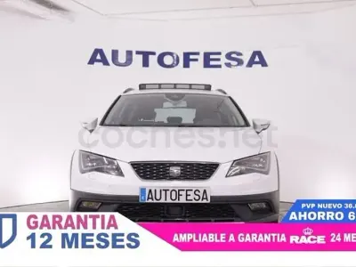 Usado Seat Leon 4Drive 184 CV (135 kW) 2015 Blanco Familiar