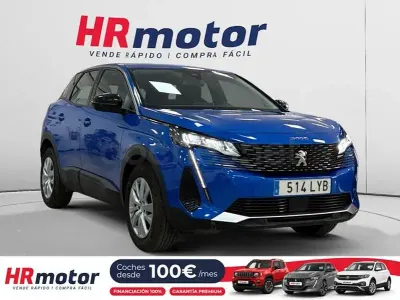Usado Peugeot 3008 Active 130 CV (95 kW) 2022 Azul SUV