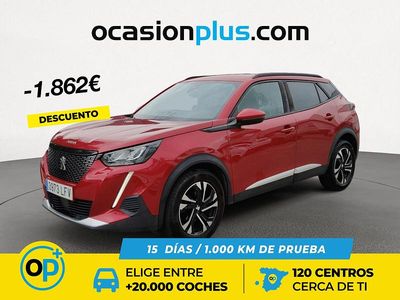 Rojo Usado 2020 Peugeot 2008 Allure SUV | 12.790 € (Precio justo)