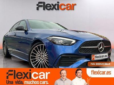Usado Mercedes C200 163 CV (119 kW) 2022 Azul Berlina