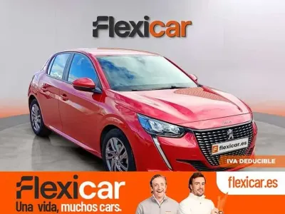 Używany Peugeot 208 Active 101 KM (74 kW) 2021 Czerwony Hatchback