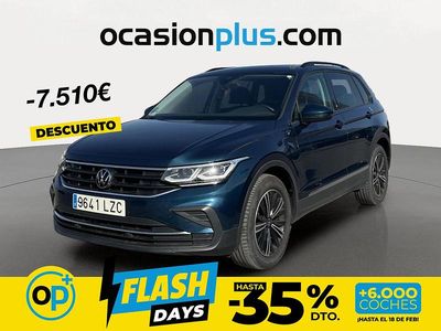 Usado VW Tiguan Life 150 CV (110 kW) 2022 Azul SUV