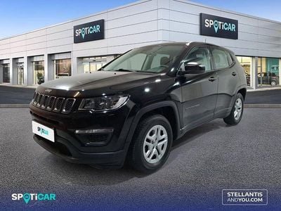 Usado Jeep Compass Sport 140 CV (102 kW) 2019 Negro SUV