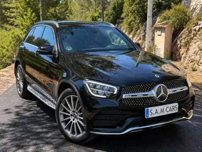 Usado Mercedes GLC220 197 CV (144 kW) 2022 Negro SUV