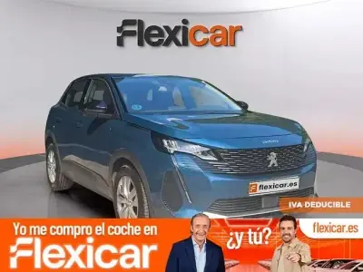 Usado Peugeot 3008 Active 130 CV (95 kW) 2022 Azul SUV