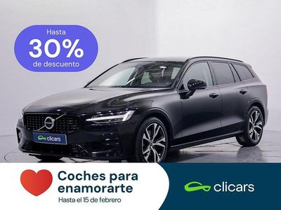 Negro Usado 2023 Volvo V60 Plus Familiar | 34.490 € (Un poco caro)