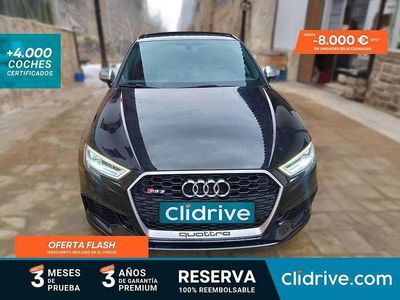 Usado Audi RS3 Sportback Premium 400 CV (294 kW) 2018 Negro Utilitario