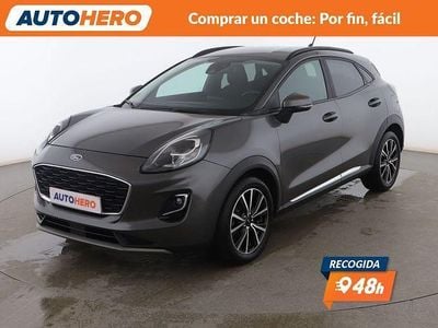 Gris Usado 2021 Ford Puma Titanium SUV | 14.799 € (Precio justo)