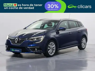 Usado Renault Mégane GrandTour Zen 140 CV (102 kW) 2019 Azul Familiar