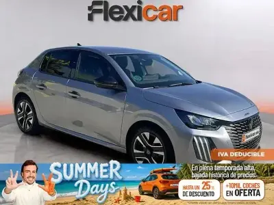 Usado Peugeot 208 Allure 100 CV (73 kW) 2024 Gris / plata Utilitario