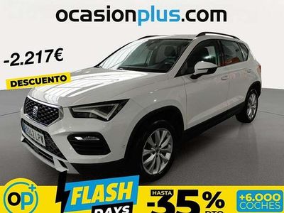Usado Seat Ateca Style 110 CV (80 kW) 2021 Blanco SUV