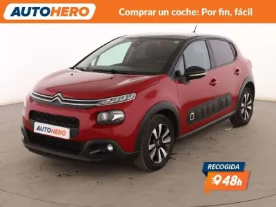 Usado Citroën C3 Feel 82 CV (60 kW) 2019 Rojo Utilitario