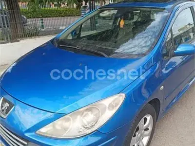 Usado Peugeot 307 110 HP (80 kW) 2007 Azul Sedan