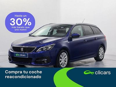 Azul Usado 2018 Peugeot 308 SW Style Familiar | 9490 € (Un poco caro)