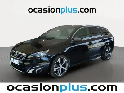 Usado Peugeot 308 SW GT-line 150 CV (110 kW) 2016 Negro Familiar