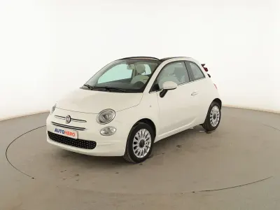 Usado Fiat 500C Lounge 70 CV (51 kW) 2019 Blanco Descapotable