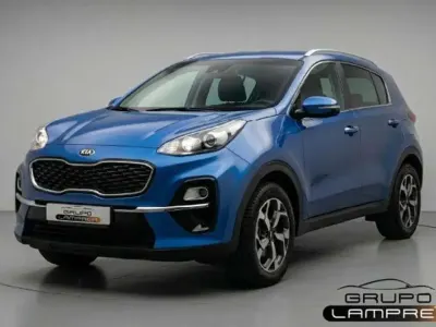 Usado Kia Sportage 136 CV (100 kW) 2021 Azul SUV