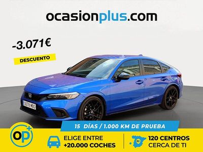 Usado Honda Civic Sport 184 CV (135 kW) 2022 Azul Berlina