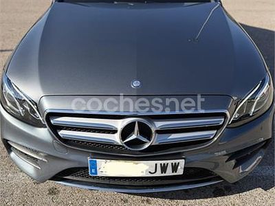 Usado Mercedes E220 194 CV (142 kW) 2017 Gris / plata Berlina