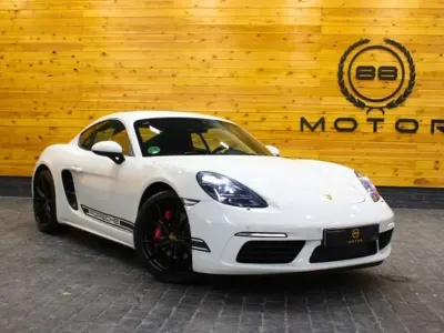 Usado Porsche Cayman S 349 CV (256 kW) 2018 Blanco Coupe
