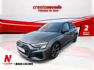 Usado Audi A3 S-Line 150 CV (110 kW) 2022 Gris / plata Berlina