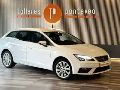 Usado Seat Leon ST XCELLENCE 150 CV (110 kW) 2020 Blanco Familiar