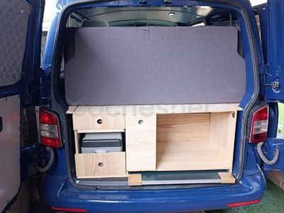 Usado VW Caravelle Trendline 114 CV (83 kW) 2015 Azul Monovolumen