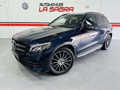 Usado Mercedes GLC43 AMG AMG line 258 CV (189 kW) 2017 Azul SUV