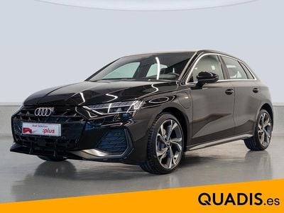 Usado Audi A3 e-tron S-Line 204 CV (150 kW) 2025 Negro Utilitario