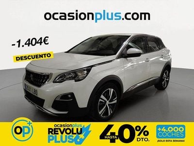 Usado Peugeot 3008 Allure 130 CV (95 kW) 2019 Blanco SUV