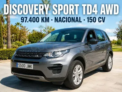 Usado Land Rover Discovery Sport SE 150 CV (110 kW) 2016 Gris / plata SUV