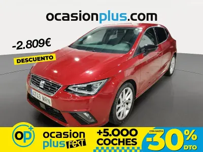 Usado Seat Ibiza FR 150 CV (110 kW) 2024 Rojo Berlina
