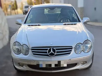 Usado Mercedes SL500 306 CV (225 kW) 2002 Gris Descapotable