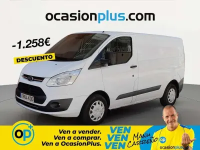 Usado Ford Transit Custom Trend 131 CV (96 kW) 2017 Blanco Van