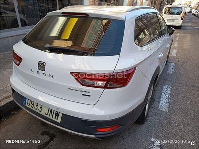 Usado Seat Leon X-Perience 4Drive 110 CV (80 kW) 2016 Blanco Familiar