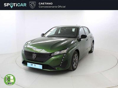 Usado Peugeot 308 Active 131 CV (96 kW) 2023 Verde Utilitario