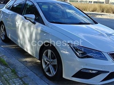 Usado Seat Leon ST FR 150 CV (110 kW) 2017 Verde Familiar