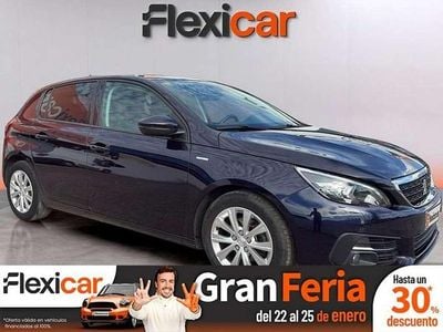 Usado Peugeot 308 Access 110 CV (80 kW) 2020 Azul Utilitario