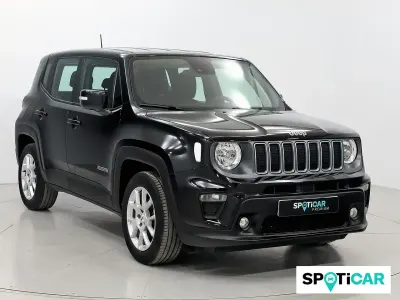 Käytetty Jeep Renegade Limited 120 HP (88 kW) 2023 Musta Katumaasturi