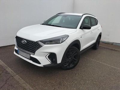 Usado Hyundai Tucson N Line 136 CV (100 kW) 2020 Blanco SUV