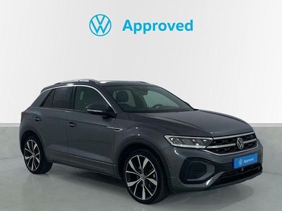 Usado VW T-Roc R-line 150 CV (110 kW) 2022 Gris SUV