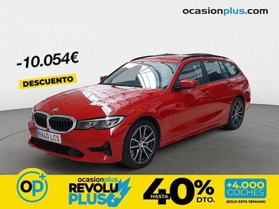 Usado BMW 330 265 CV (194 kW) 2019 Rojo Familiar