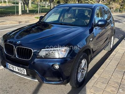 Usado BMW X3 177 CV (130 kW) 2010 Negro SUV