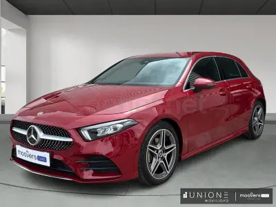 Usado Mercedes A180 136 CV (100 kW) 2022 Granate Berlina